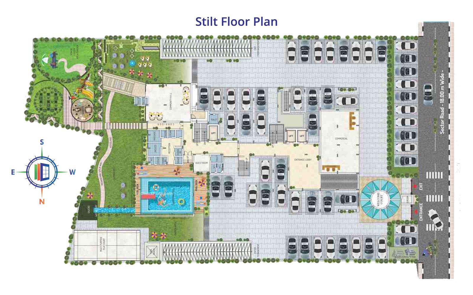 Royal Regalia Stilt Floor Plan