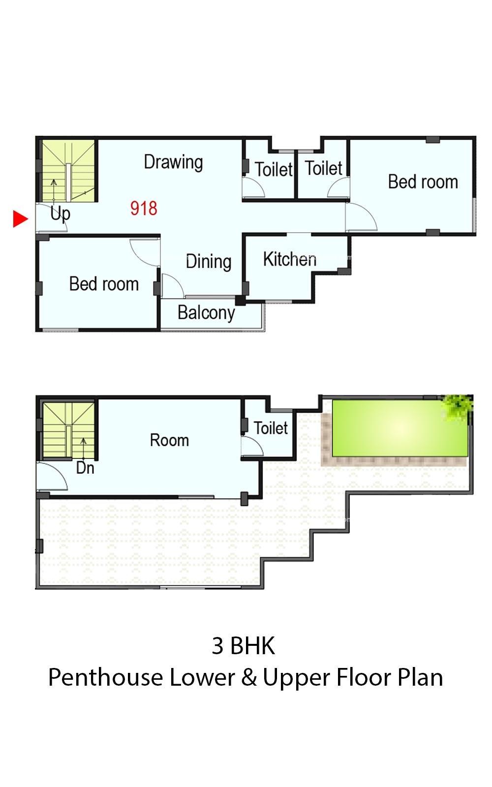 Royale Platinum 2 BHK 