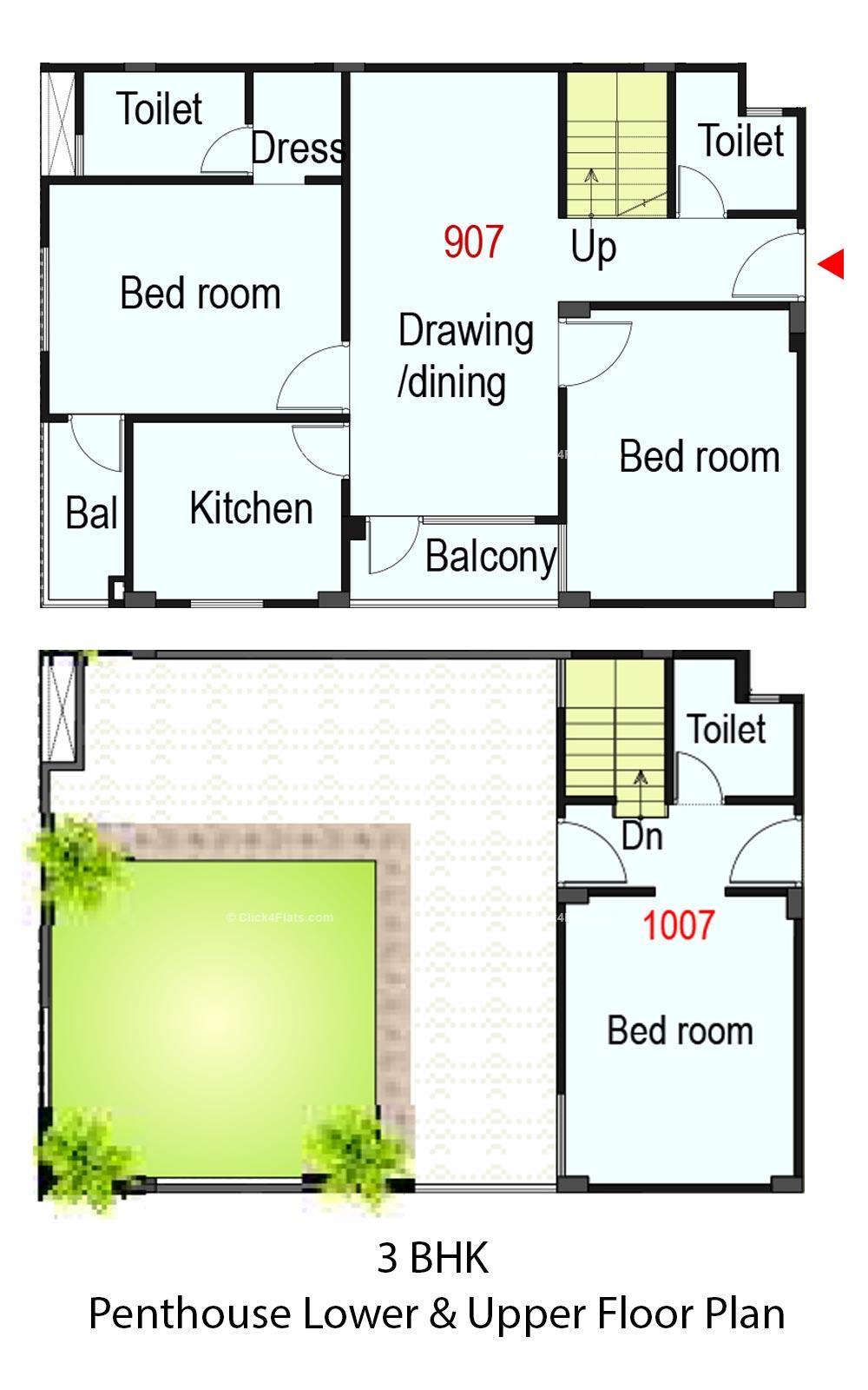 Royale Platinum 2 BHK 