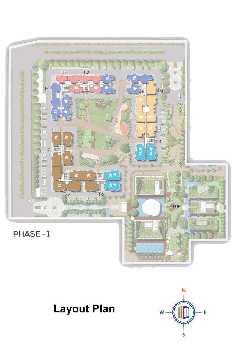 Mahima Sansaar 1 Layout Plan