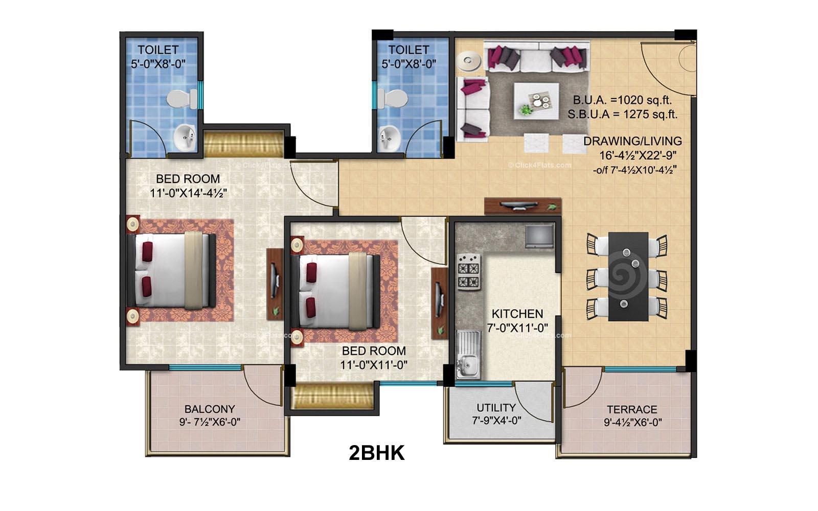 Shivalika 2 BHK 