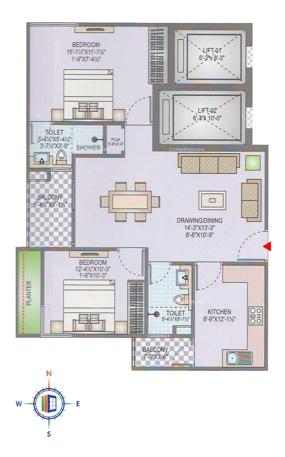 Shivgyan Casa Prime 2 BHK 