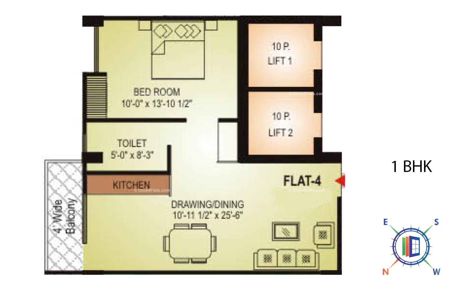 Shree Gordhan Heights 1 BHK 