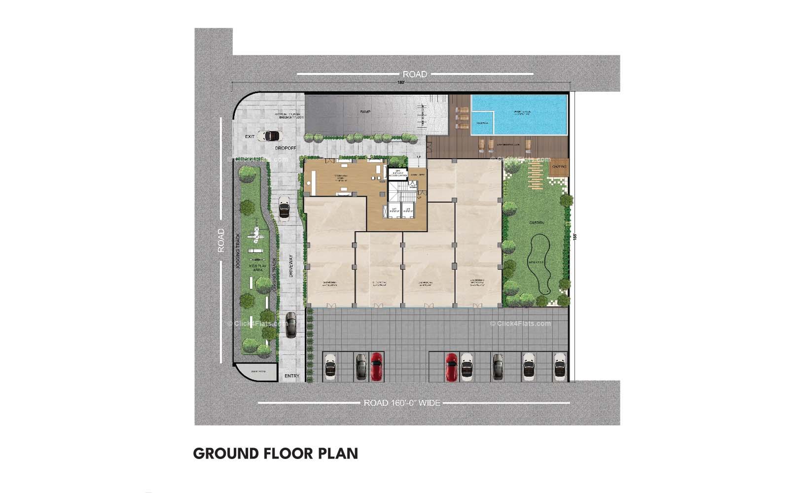 Sky Ground Floor Plan