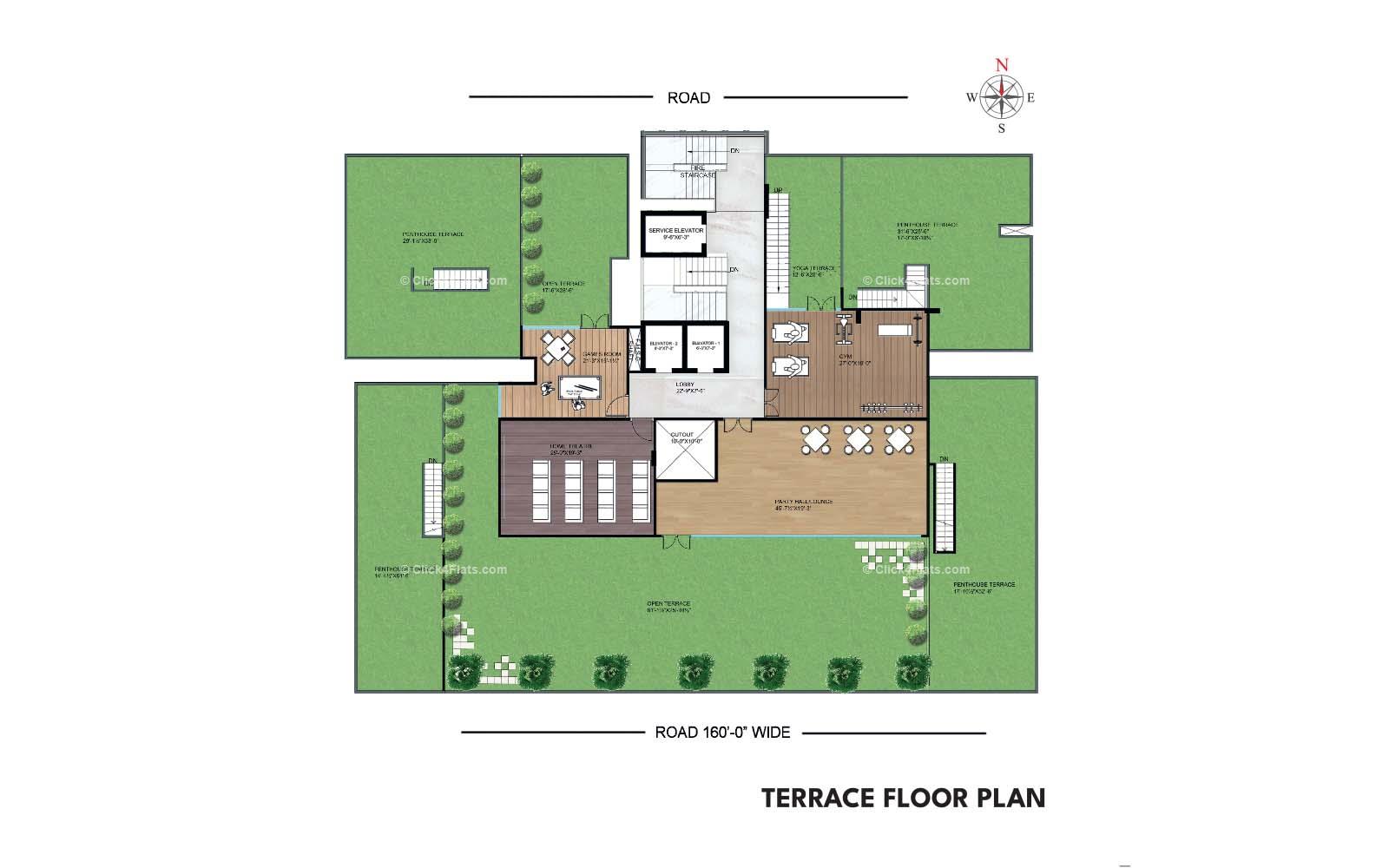 Sky Terrace Floor Plan