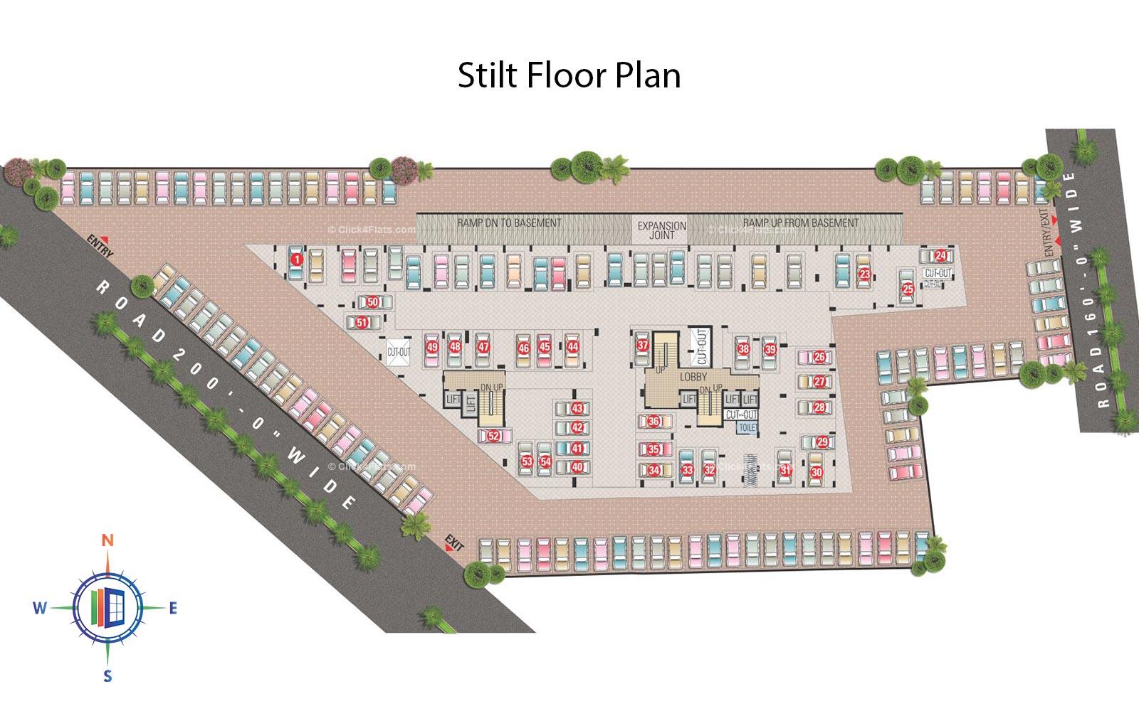 Sunshine Prime Stilt Floor Plan