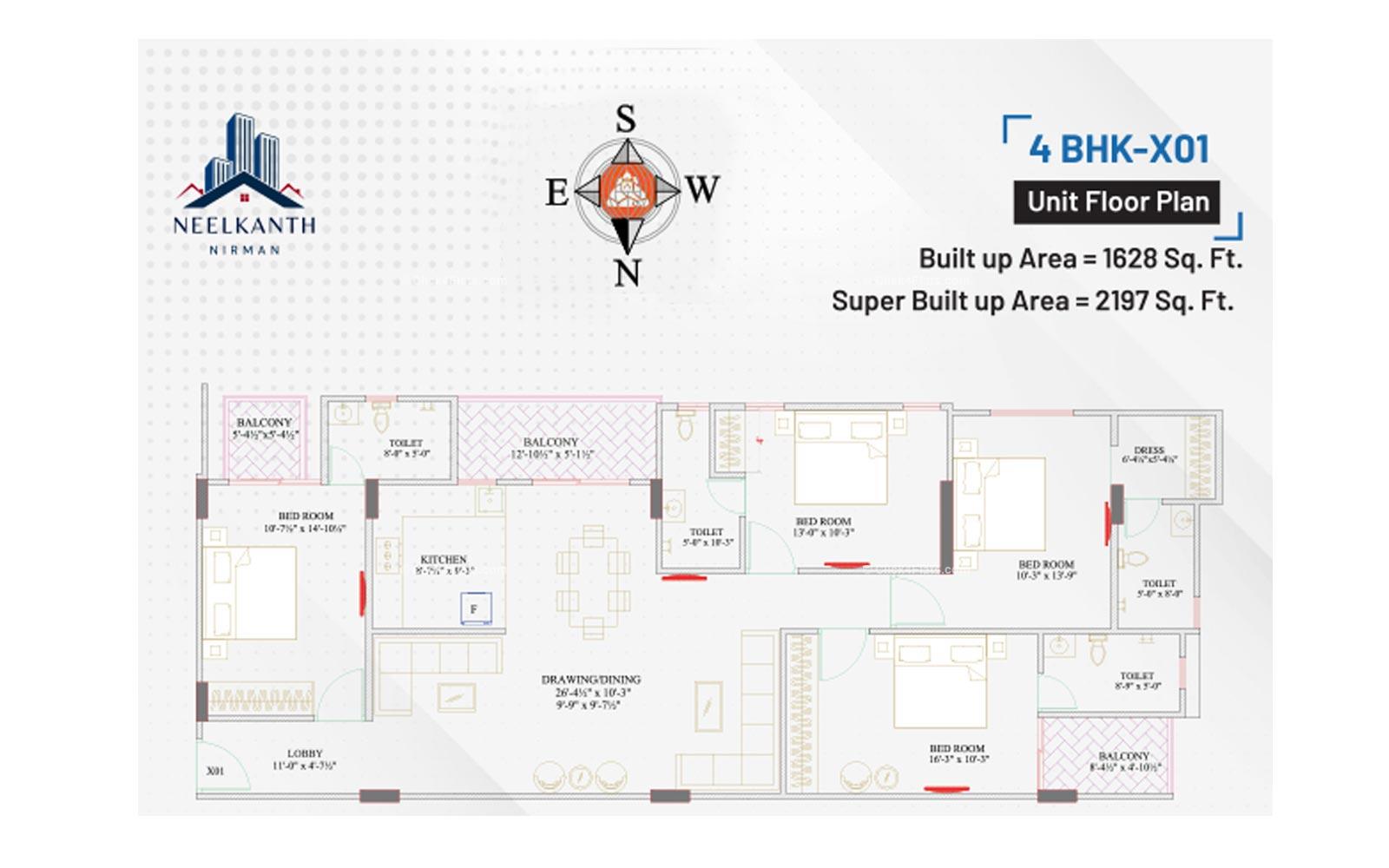 Suraj Heights 4 BHK 