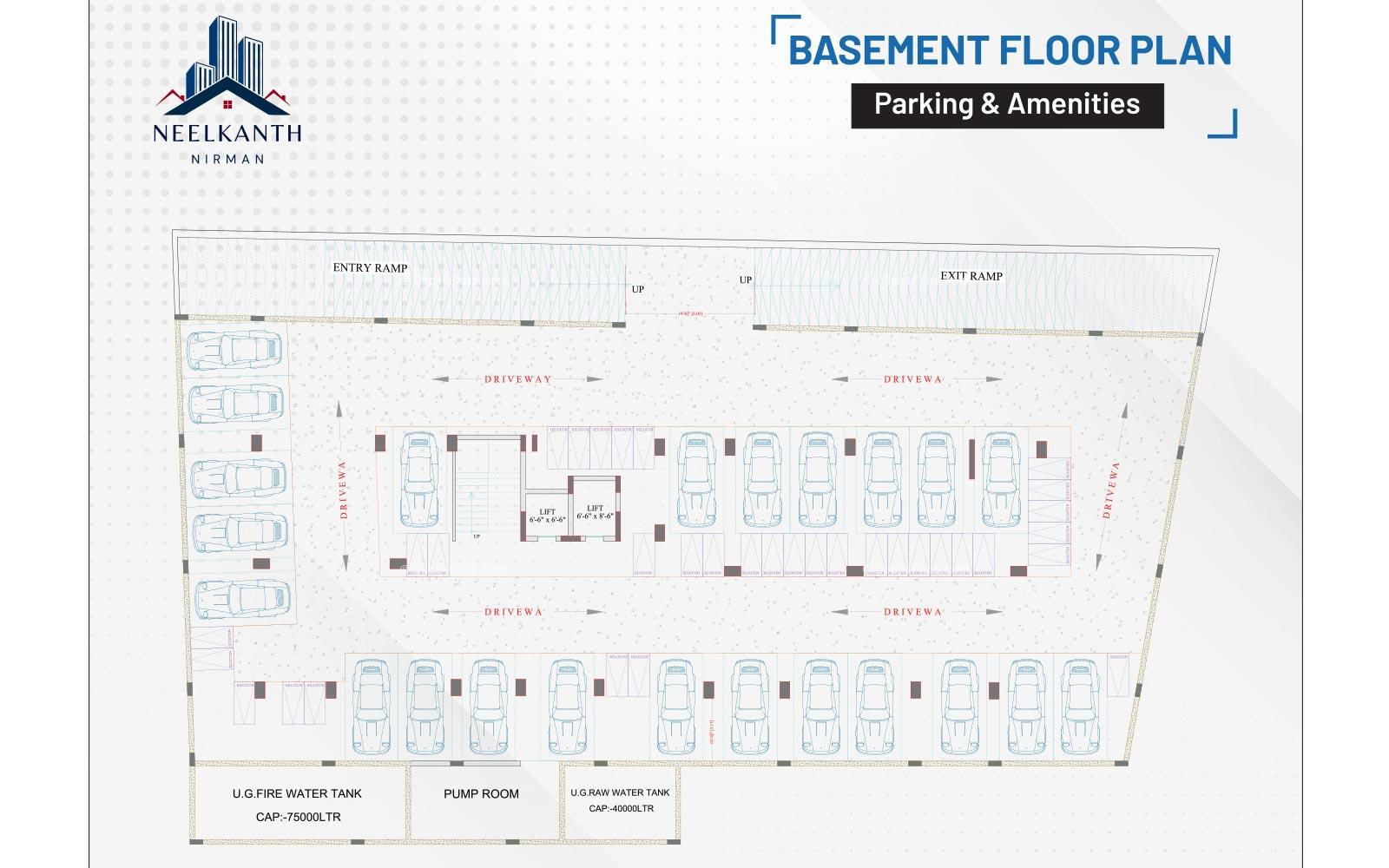 Suraj Heights Basement Floor Plan