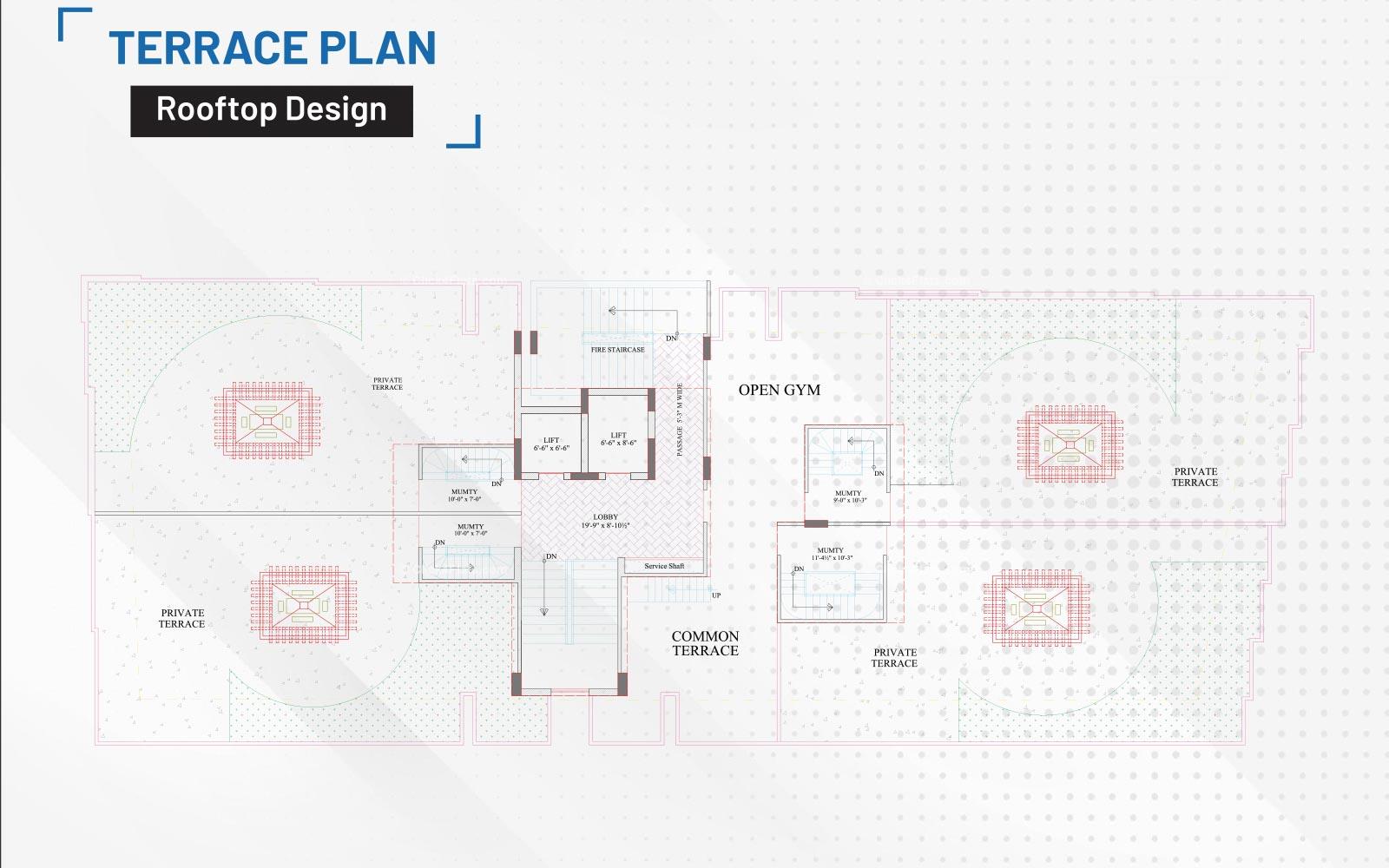 Suraj Heights Terrace Floor Plan