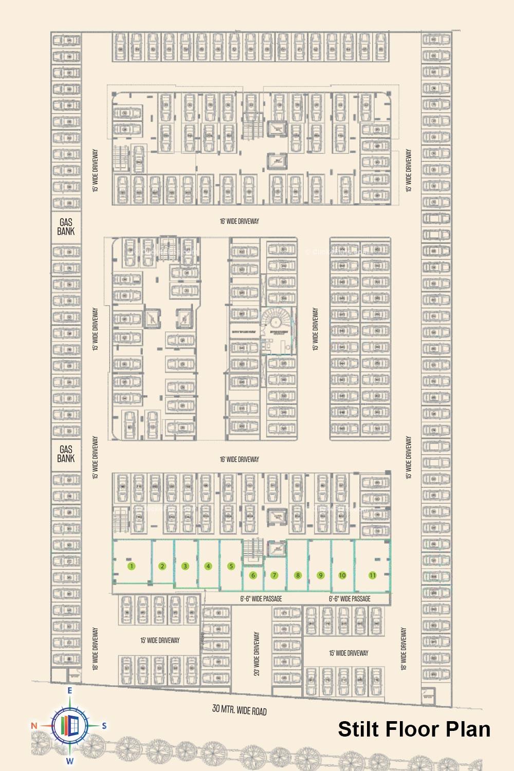 Suvaas Agam Stilt Floor Plan