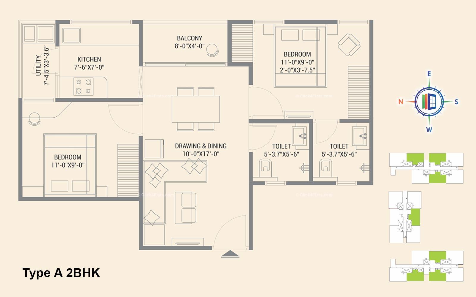 Suvaas Agam 2 BHK 