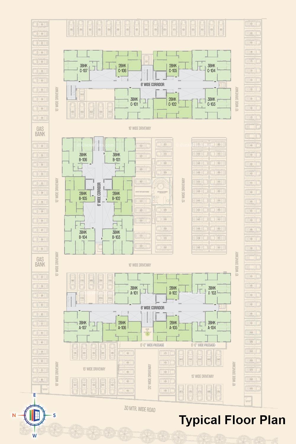 Suvaas Agam Typical Floor Plan