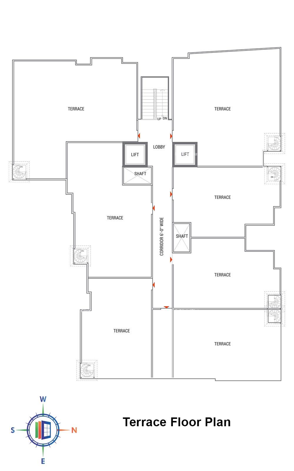 Suvaas Vijay Bagh Terrace Floor Plan