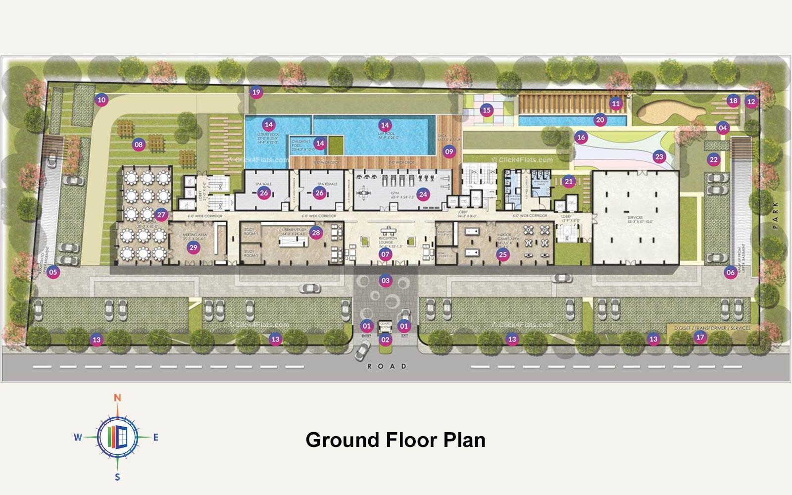 Symphonia Ground Floor Plan