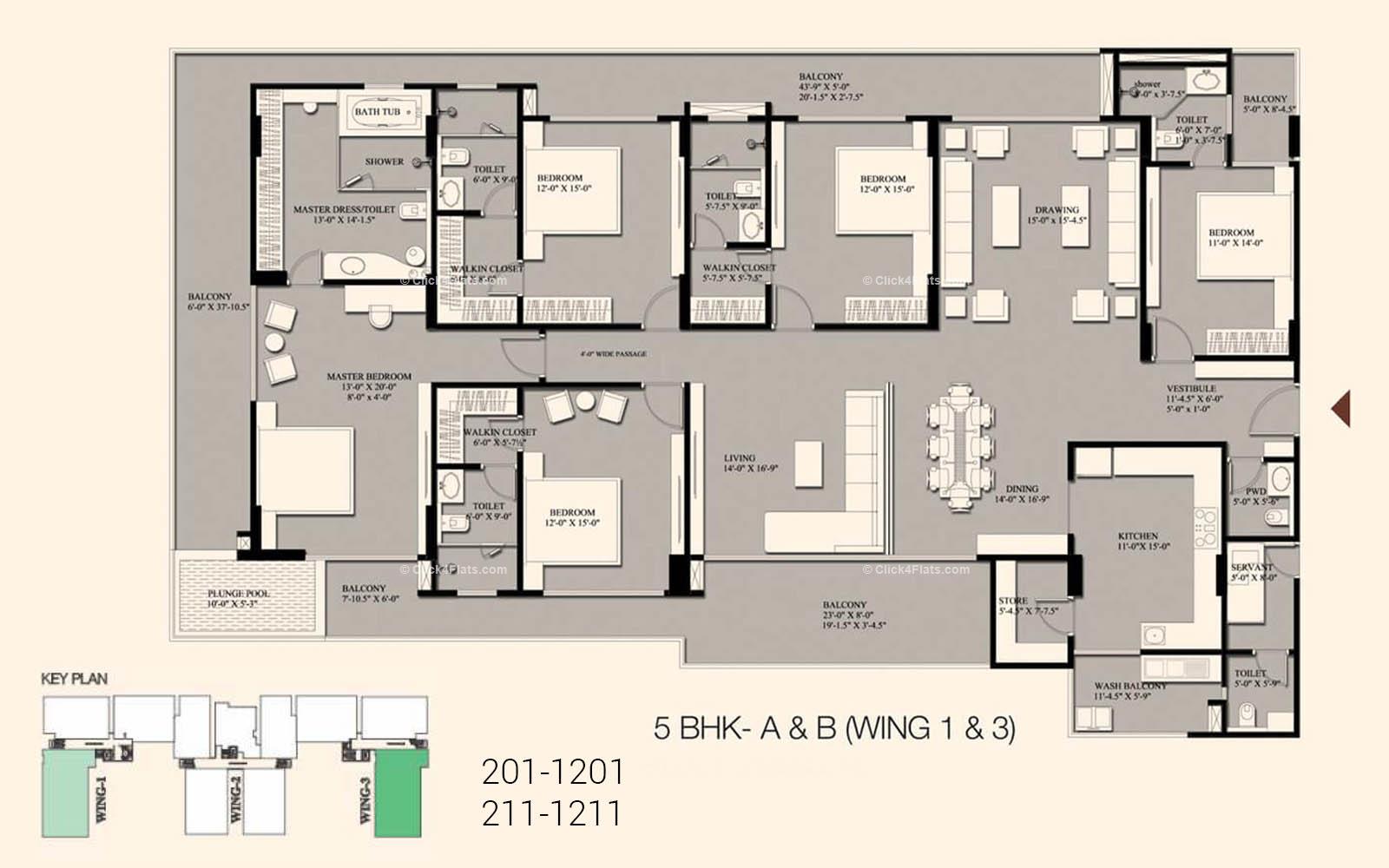 The Crest First Stone 5 BHK 