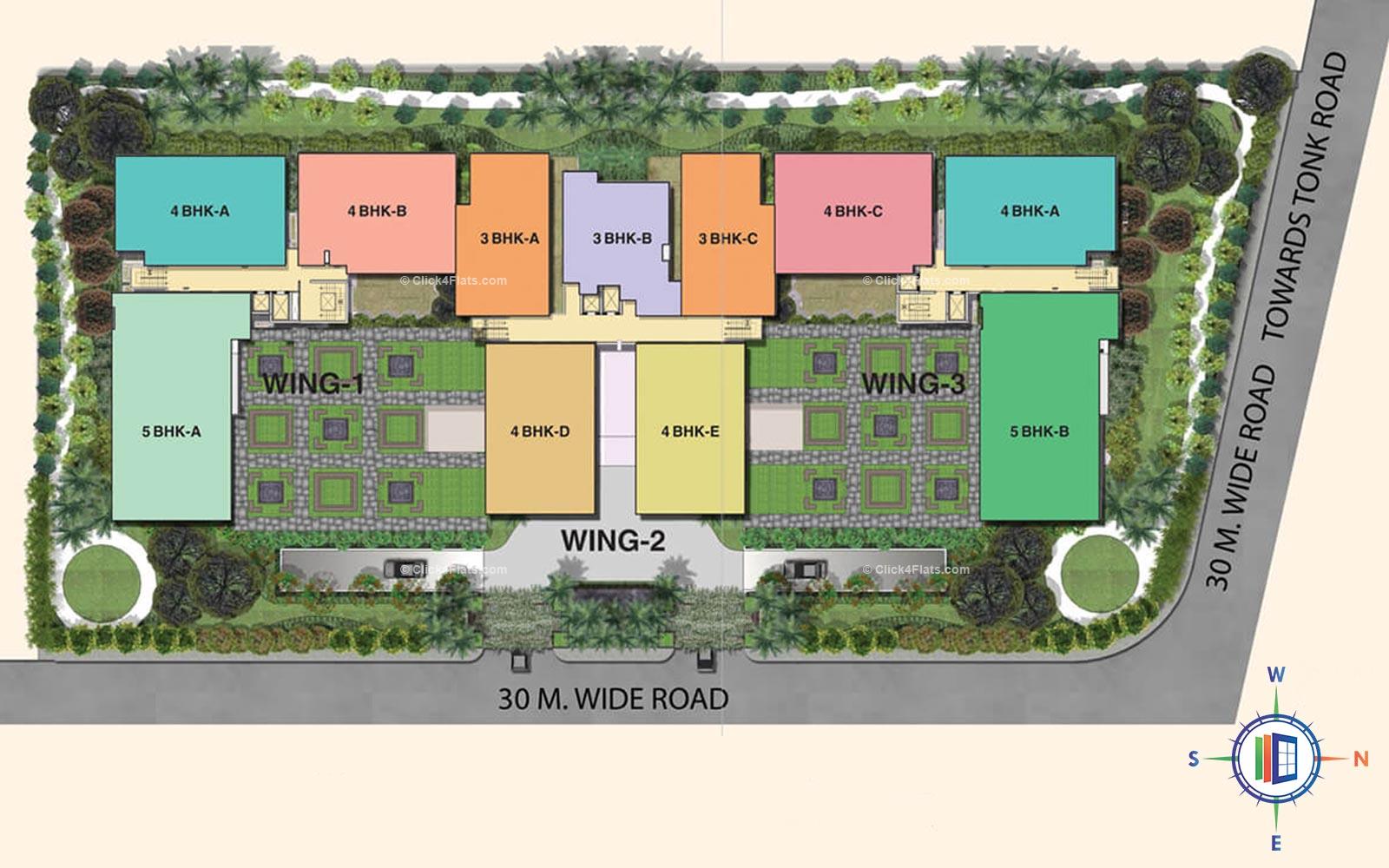 The Crest First Stone Block Plan