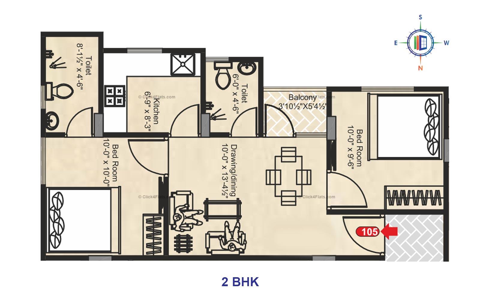 UDB Rakshak 2 BHK 