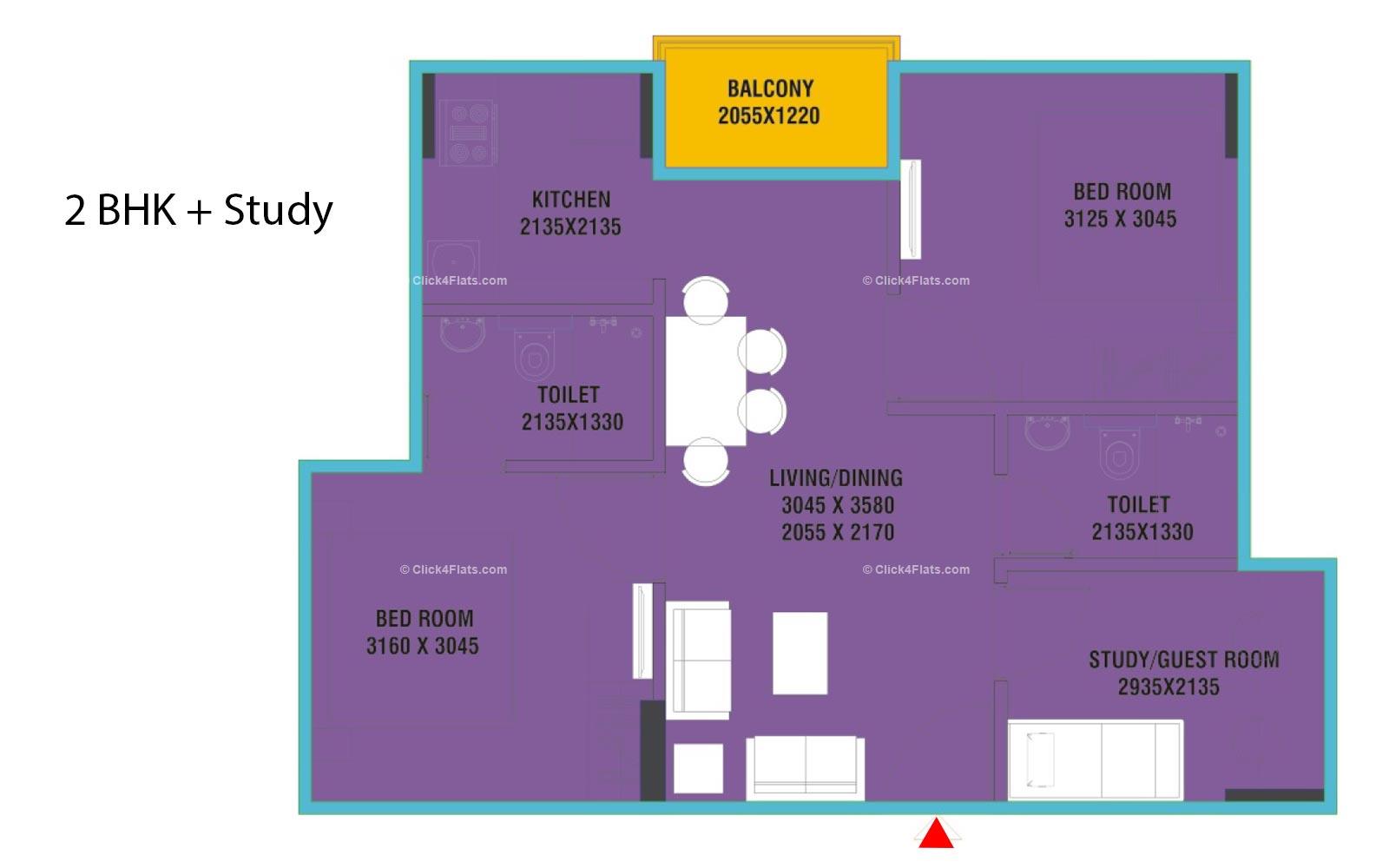 Udayraj 2 BHK 