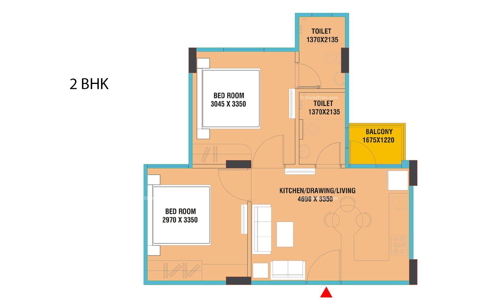 Udayraj 2 BHK 