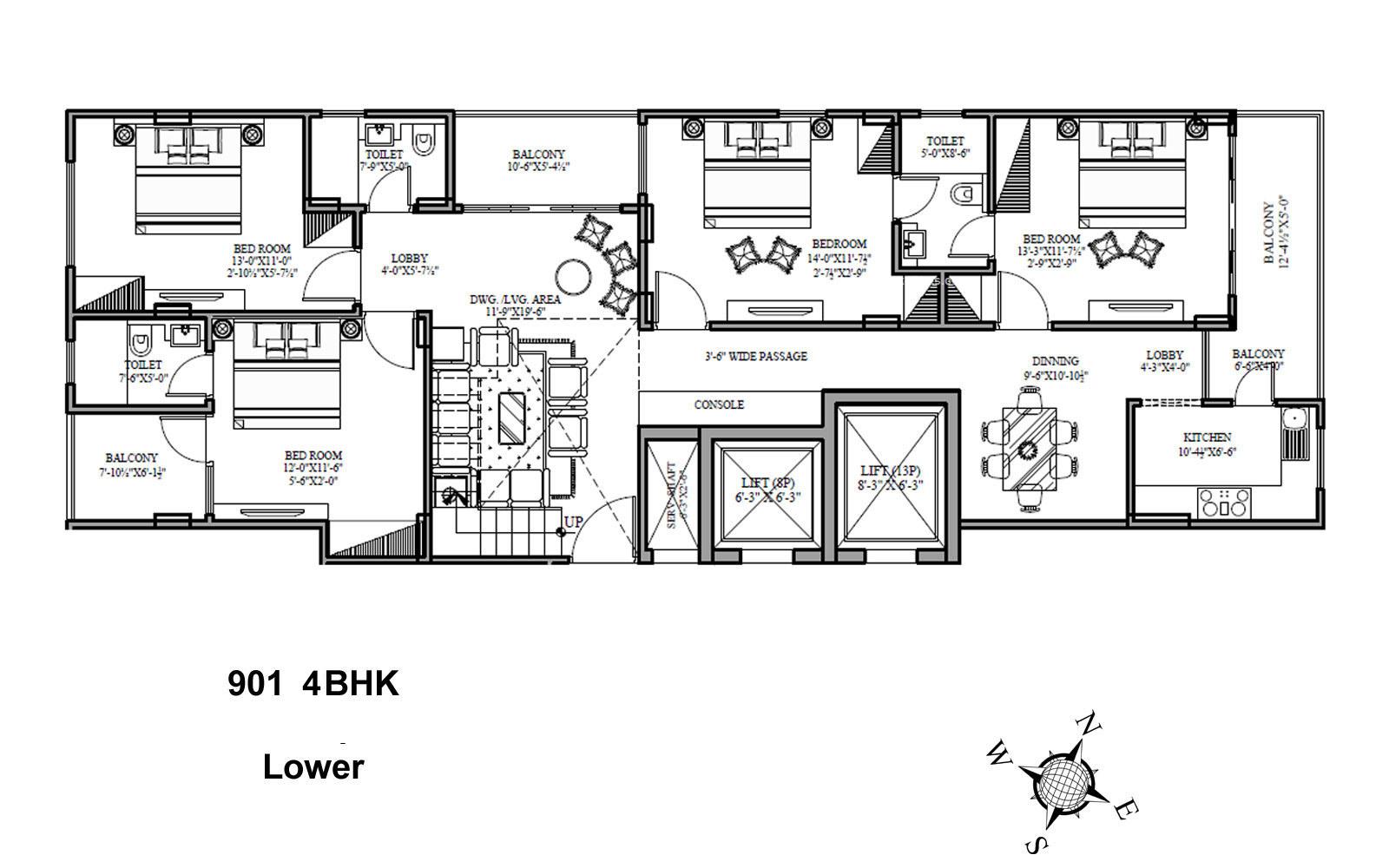 Aranya 4 BHK 