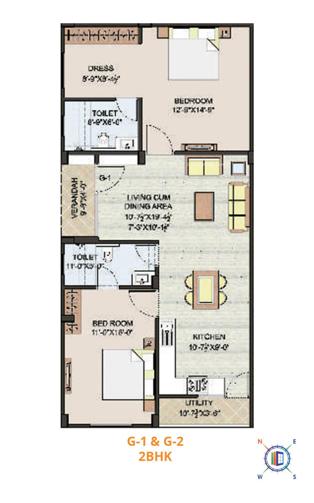 SSBC Su Prem 2 BHK 